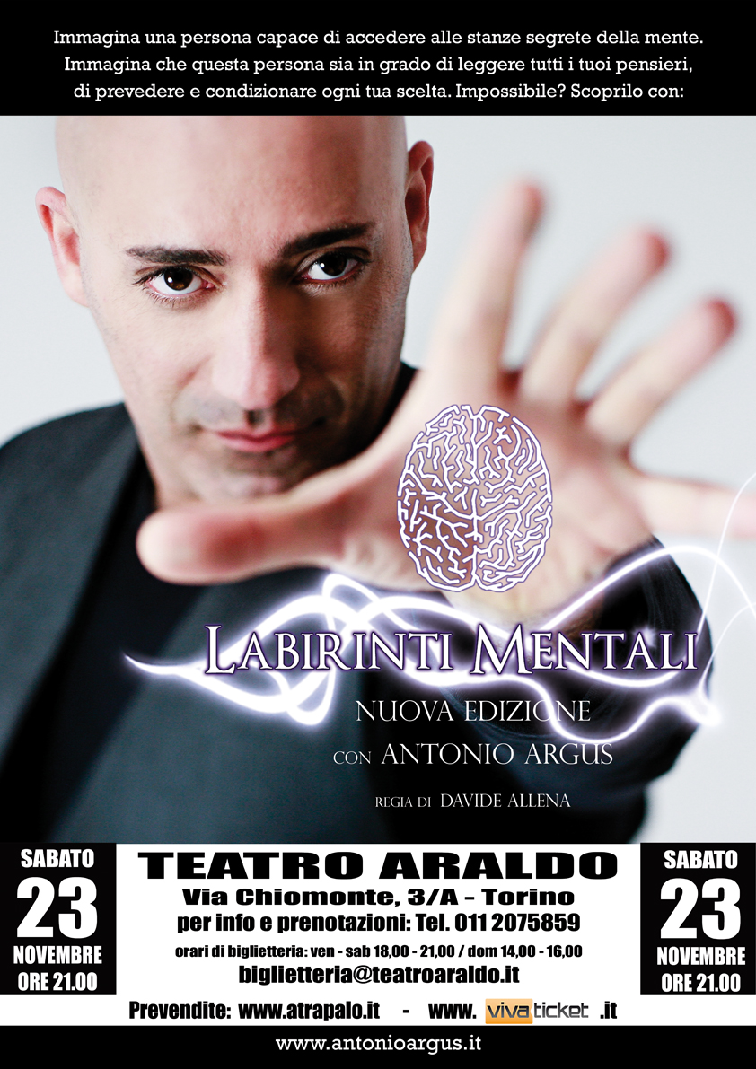 Labirinti Mentali - Locandina - Edizione Novembre 2013