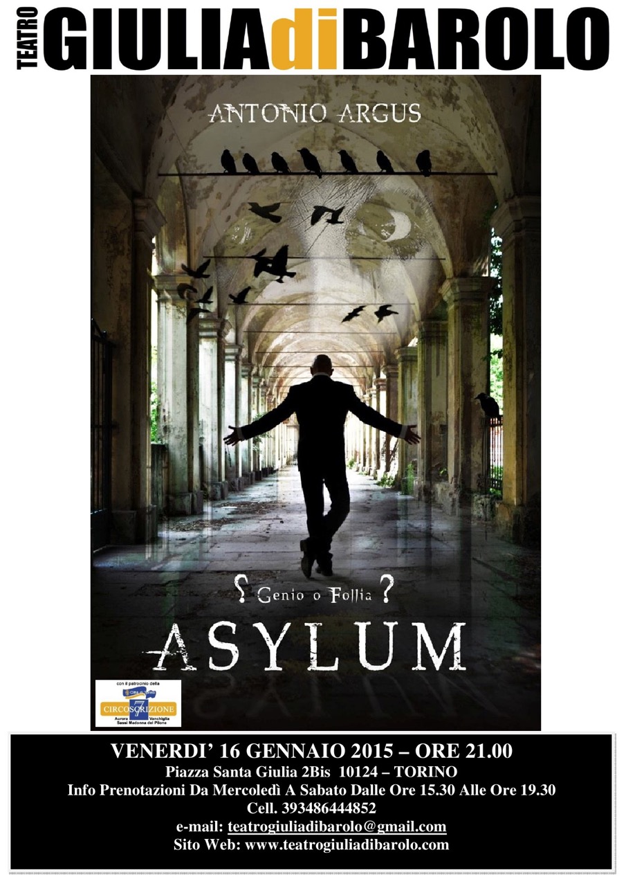 Prima di Asylum di Antonio Argus